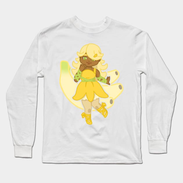 Breanna Banana - Fruity Friends Long Sleeve T-Shirt by ncprocter